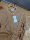 MEN1682 LCS LOOSE FİT BEJ T-SHIRT
