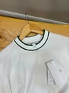MEN1684 LCS DOKUMA YAKA DETAYLI BEYAZ T-SHIRT