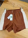 MEN1685 LCS KİREMİT/KREM DENİZ ŞORTU