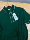 MEN1687 LCS BEYAZ ŞERİTLİ YEŞİL PARIS T-SHIRT