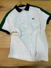 MEN1702 LCS YARIM FERMUARLI BEYAZ POLO T-SHIRT