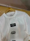 MEN1719 A.X BASKILI BEYAZ T-SHIRT