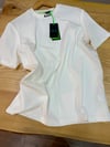 MEN1723 B.SS YAKA DETAYLI EKRU TOK T-SHIRT