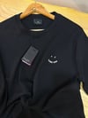 MEN1728 PAUL S. NAKIŞLI SİYAH T-SHIRT