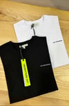 MEN1742 L.BNJ SİLİKON BASKILI BASİC T-SHIRT
