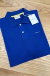 MEN1758 GNT SAKS MAVİ POLO T-SHIRT