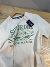MEN1792 SPR.DRY YEŞİL BASKILI KREM T-SHIRT