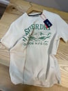 MEN1792 SPR.DRY YEŞİL BASKILI KREM T-SHIRT