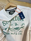 MEN1792 SPR.DRY YEŞİL BASKILI KREM T-SHIRT