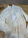 MEN1794 LCT CEPLİ TENCEL EKRU GÖMLEK