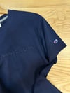 MEN1798 CHMP NAKIŞLI LACİVERT T-SHIRT