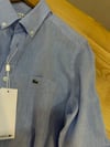 MEN1802 LCT CEPLİ MAVİ KETEN GÖMLEK