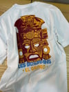 MEN1814 L.BNJ ÖN/ARKA BASKILI BEYAZ T-SHIRT