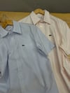 MEN1821 LCT ÇİZGİLİ CEPLİ KISA KOL GÖMLEK