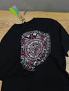 MEN1823 L.BNJ ÖN/ARKA BASKILI SİYAH T-SHIRT