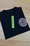 MEN1823 L.BNJ ÖN/ARKA BASKILI SİYAH T-SHIRT