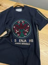 MEN1833 LS&AD İŞ BİRLİKLİ NAKIŞ DETAYLI ANTRASİT T-SHIRT