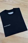 MEN1834 LS&AD İŞ BİRLİKLİ KIRMIZI KİLİM DESENLİ DEGRADE SİYAH T-SHIRT