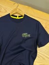 MEN1838 LCT BÜYÜK LOGOLU LACİVERT T-SHIRT