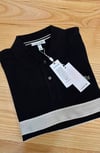 MEN1842 LCS CLASSİC FİT PAMUKLU SİYAH POLO T-SHIRT