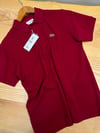MEN1843 LCS SLİM FİT BORDO POLO T-SHIRT
