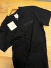 MEN1849 CK SİLİKON BASKILI SİYAH T-SHIRT