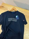MEN1870 GNT BASKILI LACİVERT T-SHIRT