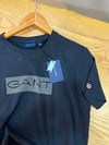 MEN1870 GNT BASKILI LACİVERT T-SHIRT
