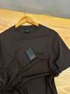 MEN1876 PAUL S. NAKIŞLI KAHVERENGİ T-SHIRT