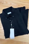 MEN1880 LCT CEPLİ TENCEL SİYAH GÖMLEK