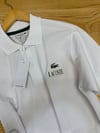 MEN1885 LCT SİLİKON BASKILI REGULAR BEYAZ POLO T-SHIRT