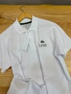 MEN1885 LCT SİLİKON BASKILI REGULAR BEYAZ POLO T-SHIRT