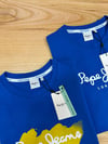 MEN1886 PEPE J. BASKILI SAKS MAVİ T-SHIRT