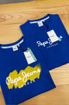 MEN1886 PEPE J. BASKILI SAKS MAVİ T-SHIRT