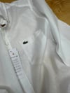 MEN1894 LCT REGULAR CEPLİ BEYAZ İNCE KETEN GÖMLEK