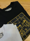 MEN1903 LS&AD İŞ BİRLİKLİ TAHTAKALE NAKIŞ T-SHIRT