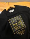 MEN1903 LS&AD İŞ BİRLİKLİ TAHTAKALE NAKIŞ T-SHIRT