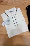 MEN1918 LCT LACİVERT ŞERİTLİ EKRU PARİS T-SHIRT