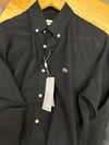 MEN1921 LCT REGULAR FİT SİYAH KETEN GÖMLEK