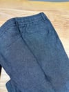 MEN1922 Z. ANTRASİT MELANJ KETEN PANTOLON