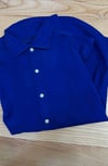 MEN1930 PRL SLİM FİT SAKS MAVİ POPLİN GÖMLEK