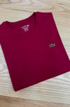 MEN1934 LCT PAMUKLU BİSİKLET YAKA BORDO T-SHIRT