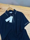 MEN1939 LCT EKRU ŞERİTLİ LACİVERT PARİS T-SHIRT