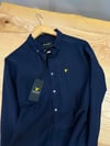 MEN1943 L.LS CEPLİ LACİVERT PAMUKLU GÖMLEK