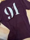 MEN1947 A.X ÖN/ARKA BASKILI MÜRDÜM T-SHIRT