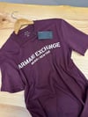 MEN1947 A.X ÖN/ARKA BASKILI MÜRDÜM T-SHIRT