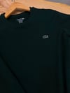 MEN1951 LCT PAMUKLU BİSİKLET YAKA KOYU YEŞİL T-SHIRT