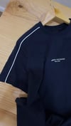 MEN1969 A.X BASKILI LACİVERT T-SHIRT