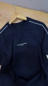 MEN1969 A.X BASKILI LACİVERT T-SHIRT
