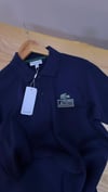 MEN1970 LCT SİLİKON BASKILI REGULAR LACİVERT POLO T-SHIRT
